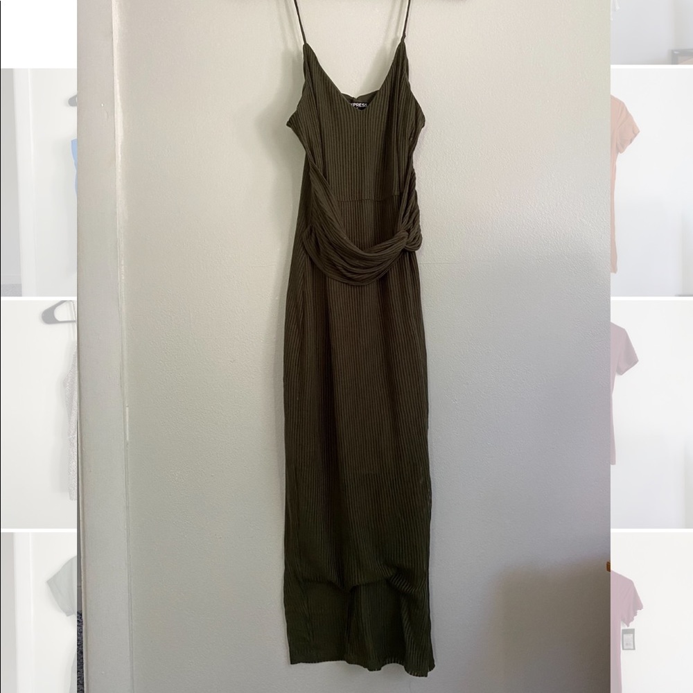Express Belted Maxi Dress Size S